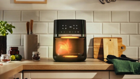 Friteuză cu Aer Cald Bosch Serie 4, 2050 W, Capacitate 6.1 L, Touch, Grill, Negru pukika.ro [5]