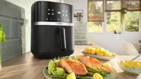 Friteuză cu Aer Cald Bosch Serie 4, 2050 W, Capacitate 6.1 L, Touch, Negru pukika.ro [3]