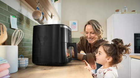 Friteuză cu Aer Cald Bosch Serie 6, 1800 W, Capacitate 7.2 L, Touch, Negru pukika.ro [8]