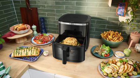Friteuză cu Aer Cald Bosch Serie 6, 1800 W, Capacitate 7.2 L, Touch, Negru pukika.ro [7]