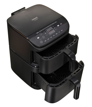 Friteuză cu Aer Cald Cosori Double, 2630 W, Capacitate 10 L, Negru pukika.ro [1]