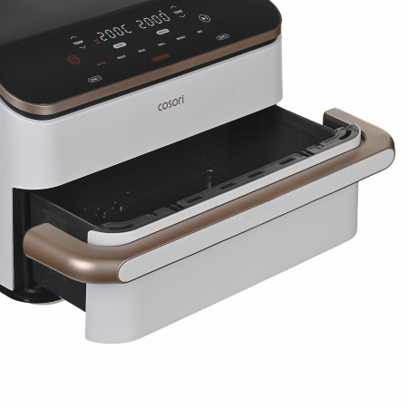 Friteuză cu Aer Cald Cosori Double, 2800 W, Capacitate 10 L, Grill, Touch, Alb pukika.ro [4]