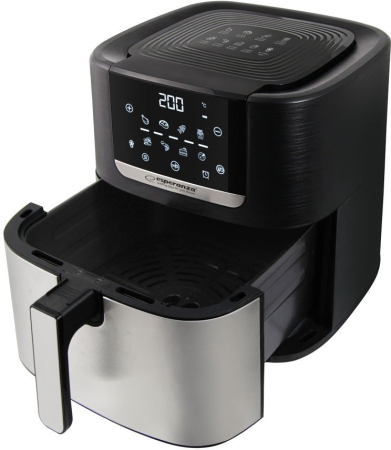 Friteuză cu Aer Cald Esperanza, 1700 W, Capacitate 8 L, Touch, Negru pukika.ro [1]