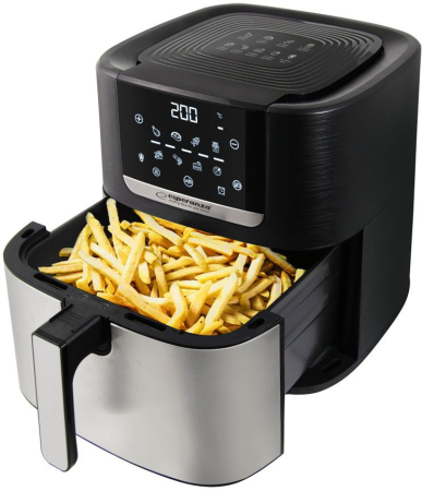 Friteuză cu Aer Cald Esperanza, 1700 W, Capacitate 8 L, Touch, Negru pukika.ro [3]