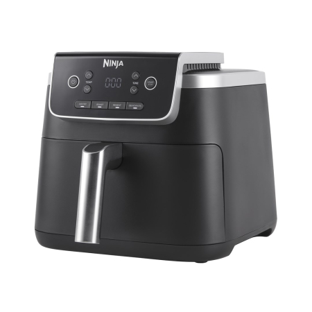 Friteuză cu Aer Cald Ninja AF140EUCM, 1750 W, Capacitate 4.7 L, 4 Funcții de Gătit, Coș Antiaderent, Display Digital, Roșu pukika.ro [1]