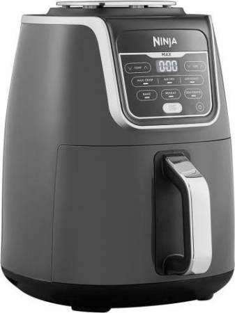 Friteuză cu Aer Cald Ninja AF160, 1750 W, Capacitate 5.2 L, 6 Funcții de Gătit, Funcție Rapid Crisp, Gri pukika.ro [2]