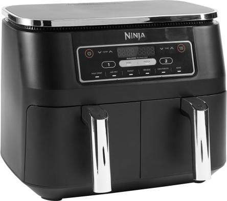 Friteuză cu Aer Cald Ninja AF300EU, 2470 W, Capacitate 7.6 L, Coșuri Duble, 6 Funcții de Gătit, Funcție Sync & Match, Negru pukika.ro [3]
