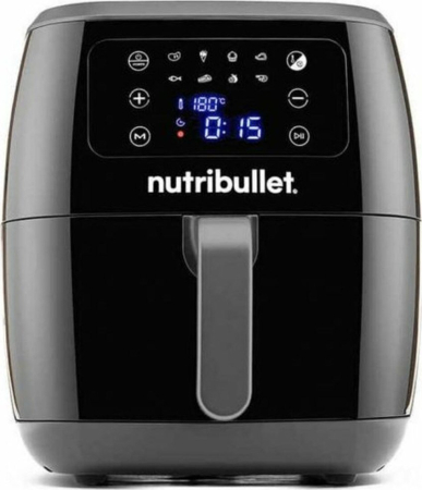 Electrocasnice pentru bucatarie - Friteuză cu Aer Cald NutriBullet XXL, 1800 W, Capacitate 7 L, Touch, Negru pukika.ro