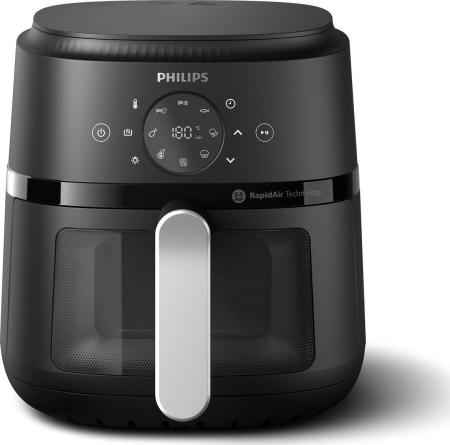 Alte produse - Friteuză cu Aer Cald Philips 2000 series, 1500 W, Capacitate 4.2 L, Grill, Negru pukika.ro