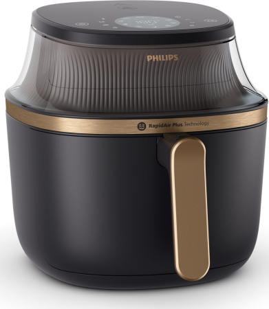 Alte produse - Friteuză cu Aer Cald Philips 3000 series, 1400 W, Capacitate 4.2 L, Touch, Grill, Negru pukika.ro