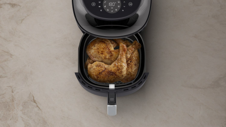 Friteuză cu Aer Cald Philips Airfryer 3000 Series NA332/00, 6.2 L, 1700 W, RapidAir Plus, Touchscreen, 16 Programe, Negru pukika.ro [4]
