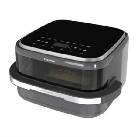 Alte produse - Friteuză cu Aer Cald Taurus 3-in-1, 2200 W, Capacitate 4.2 L, Touch, Pizza & Grill, Negru pukika.ro