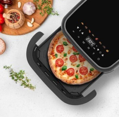 Friteuză cu Aer Cald Taurus 3-in-1, 2200 W, Capacitate 4.2 L, Touch, Pizza & Grill, Negru pukika.ro [3]