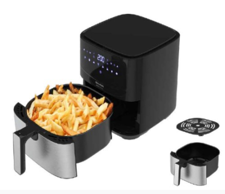 Friteuză cu Aer Cald Taurus AF1450XD, 1450 W, Capacitate 5 L, Funcții Air Fry, Grill, Negru pukika.ro [1]