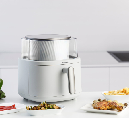 Friteuză cu Aer Cald Taurus EST9739900L, 1550 W, Capacitate 6 L, Funcții Air Fry, Grill, Gri pukika.ro [2]