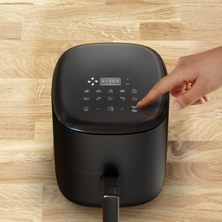 Friteuză cu Aer Cald Tefal Easy Fry, 1300 W, Capacitate 3 L, Touch, Negru pukika.ro [8]