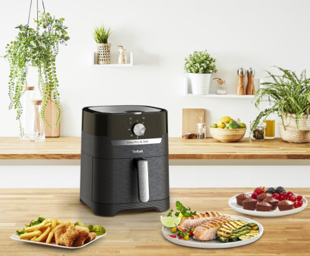 Friteuză cu Aer Cald Tefal Easy Fry & Grill, 1550 W, Capacitate 4.2 L, Negru pukika.ro [7]