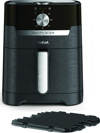 Friteuză cu Aer Cald Tefal Easy Fry & Grill, 1550 W, Capacitate 4.2 L, Negru pukika.ro [1]