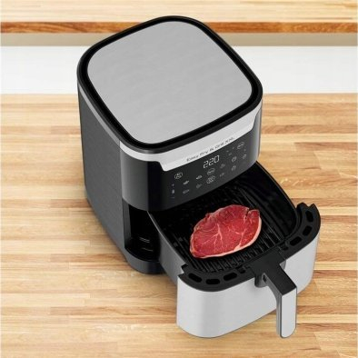 Friteuză cu Aer Cald Tefal EY801D15, 1830 W, Capacitate 6.5 L, Funcții Air Fry, Grill, Timer, Negru pukika.ro [8]