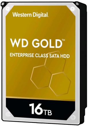 Promotii - Hard Disk Intern Western Digital Gold, 16 TB, 7200 rpm, SATA, 3.5", Gold