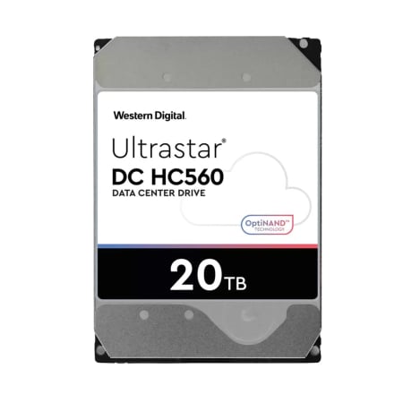 Promotii - Hard Disk Intern WESTERN DIGITAL ULTRASTAR, 20 TB, 7200 rpm, SAS, 3.5", Grey