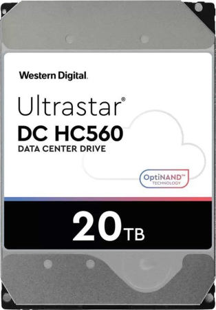 Promotii - Hard Disk Intern Western Digital Ultrastar, 20 TB, 7200 rpm, SATA III, 3.5", Grey