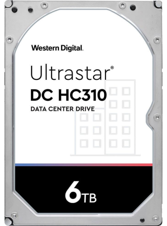 Hard Disk Intern Western Digital Ultrastar 7K6, 6 TB, 7200 rpm, SATA III, 3.5", Grey [1]