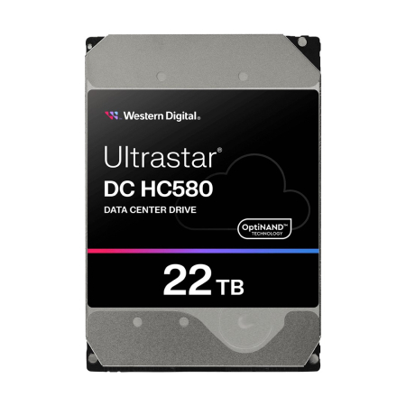 Hard Disk Intern Western Digital Ultrastar DC, 22 TB, 7200 rpm, SATA III, 3.5", Grey [1]