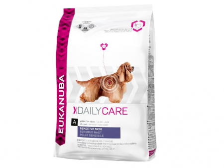 Hrana Pentru Caini - Hrana uscata Caini Eukanuba Daily Care Sensitive Skin 12 kg