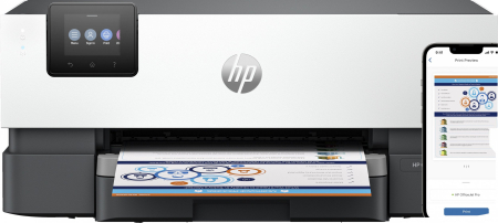 Imprimantă HP OfficeJet Pro 9110b Wireless, Color, Duplex, A4, 18 ppm, USB, Wi-Fi, Bluetooth, 1200 x 1200 DPI, Grey [1]