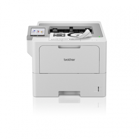 Imprimante - Imprimantă Laser Brother HL-L6410DN, Monocrom, Duplex, A4, 50 ppm, USB, Wi-Fi, Retea, Alb