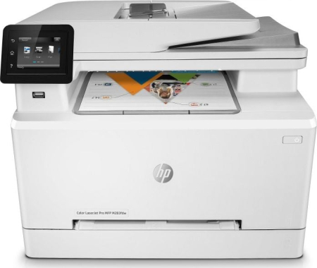 Alte produse - Imprimantă Laser HP Color LaserJet Pro M283fdw, Duplex, A4, 22 ppm, USB, Wi-Fi, Ethernet, 600 x 600 DPI, White