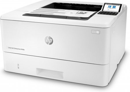Imprimantă Laser HP LaserJet M406dn, Monocrom, Duplex, A4, 38 ppm, Rețea, Business, White [1]