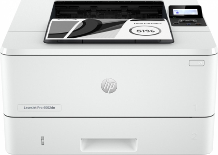 Imprimante - Imprimantă Laser HP LaserJet Pro 4002dn, Monocrom, Duplex, A4, 40 ppm, USB, Ethernet, 1200 x 1200 DPI, White