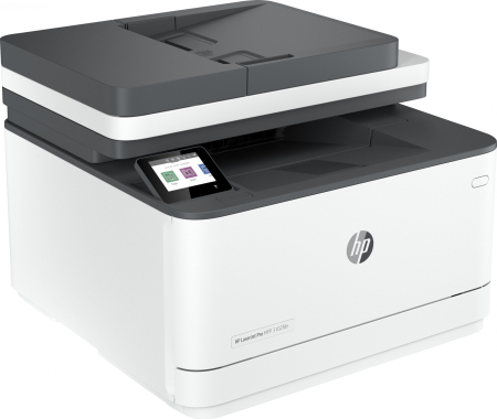 Imprimantă Laser HP LaserJet Pro MFP 3102fdn, Monocrom, Duplex, A4, 33 ppm, USB, Ethernet, 1200 x 1200 DPI, White [2]
