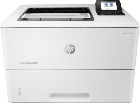 Imprimante - Imprimantă Laser Monocrom HP LaserJet M507dn, Duplex, A4, 43 ppm, USB, Rețea, Business, White