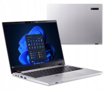 Laptop Acer TravelMate P2, 14" WUXGA, Intel® Core™ Ultra 5 125H pana la 4.5 GHz, 16 GB RAM DDR5, 512 GB SSD, Intel Arc Graphics, Windows 11 Pro, Pure Silver [3]