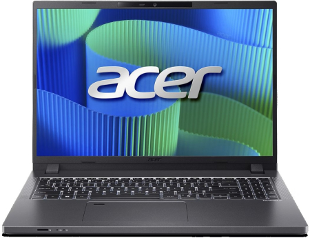 Laptopuri - Laptop Acer TravelMate P2, 16" WUXGA, Intel® Core™ Ultra 5 125H pana la 4.5 GHz, 16 GB RAM DDR5, 512 GB SSD, Intel Arc Graphics, Windows 11 Pro, Grey