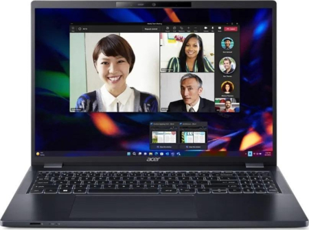 Promotii - Laptop Acer TravelMate P4, 16" WUXGA, Intel® Core™ Ultra 5 125U pana la 4.3 GHz, 16 GB RAM DDR5, 512 GB SSD, Intel Graphics, Windows 11 Pro, Slate Blue