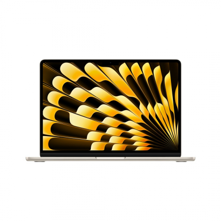 Promotii - Laptop Apple MacBook Air, 13.6 inch, Apple M2, 16 GB RAM, 256 GB SSD, Apple GPU, macOS Sonoma, Starlight