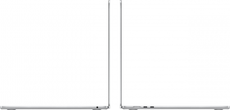 Laptop Apple MacBook Air, 15.3 inch, Apple M4, 16 GB RAM, 256 GB SSD, Apple GPU, macOS Sequoia, Silver [2]