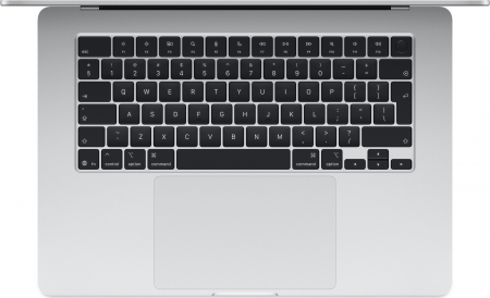 Laptop Apple MacBook Air, 15.3 inch, Apple M4, 24 GB RAM, 512 GB SSD, Apple GPU, macOS Sequoia, Silver [1]