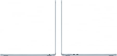 Laptop Apple MacBook Air, 15.3 inch, Apple M4, 16 GB RAM DDR4, 512 GB SSD, Apple GPU, macOS Sequoia, Blue [2]
