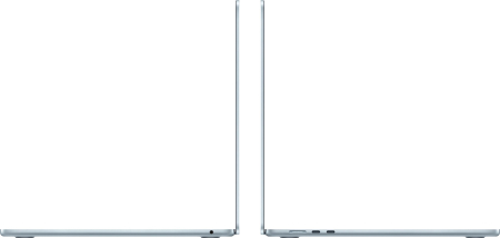 Laptop Apple MacBook Air, 15.3 inch, Apple M5, 16 GB RAM, 512 GB SSD, Apple GPU, macOS Tahoe, Blue [3]