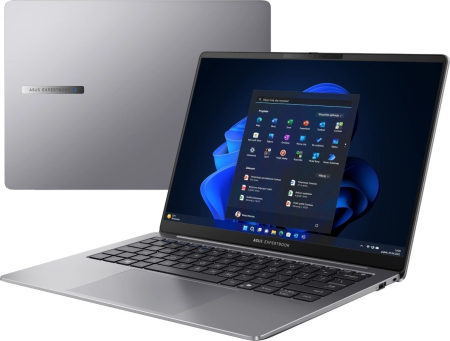 Laptop ASUS ExpertBook P5, 14" WQXGA, Intel® Core™ Ultra 7 258V pana la 4.8 GHz, 32 GB RAM LPDDR5x, 1 TB SSD, Intel Arc Graphics 140V, Windows 11 Pro, Misty Grey [7]