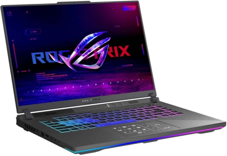 Laptop ASUS ROG Strix, 16" WUXGA, AMD Ryzen™ 9 8940HX pana la 5.3 GHz, 16 GB RAM DDR5 5200, 1 TB SSD, NVIDIA® GeForce® RTX 5070 Ti 12 GB, Free Dos, Eclipse Gray [1]