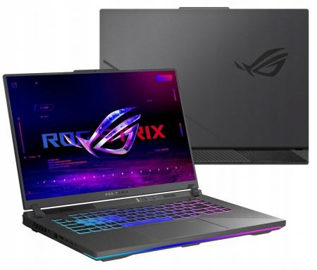 Laptop ASUS ROG Strix G16, 16" WUXGA, AMD Ryzen™ 9 8940HX pana la 5.3 GHz, 16 GB RAM DDR5 5200, 1 TB SSD, NVIDIA® GeForce® RTX 5070 Ti 12 GB, Windows 11 Home, Eclipse Gray [6]