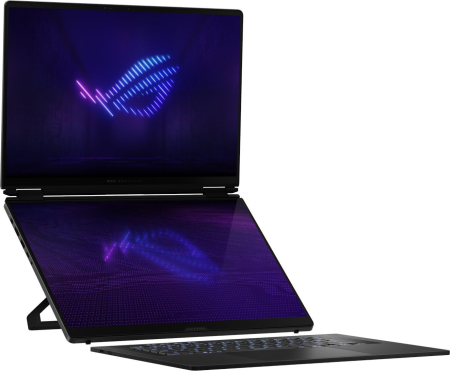 Alte produse - Laptop ASUS ROG Zephyrus Duo 16, 16" 3K Touchscreen, Intel® Core™ Ultra 9 386H pana la 4.9 GHz, 32 GB RAM LPDDR5x 8533, 2 TB SSD, NVIDIA® GeForce® RTX 5090 24 GB, Windows 11 Pro, Stellar Grey