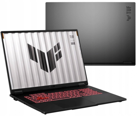Laptop ASUS TUF Gaming A18, 18" 2.5K, AMD Ryzen™ 7 260 pana la 5.1 GHz, 16 GB RAM DDR5 5600, 512 GB SSD, NVIDIA® GeForce®RTX 5060 8 GB, Windows 11 Home, Jaegar Gray [6]