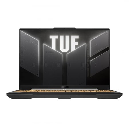 Laptopuri - Laptop ASUS TUF Gaming F16, 16" Full HD, Intel® Core™ 5 210H pana la 4.8 GHz, 16 GB RAM DDR5 5200, 512 GB SSD, NVIDIA® GeForce® RTX 4050 6 GB, Free Dos, Grey
